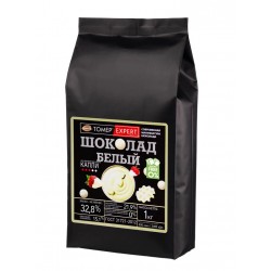 Шоколад Белый 32,8% без сахара в каллетах (каплях) -   1000 гр.